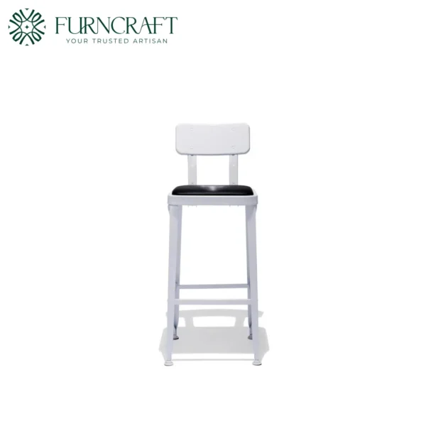 Octane Bar Stool White