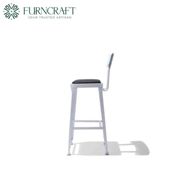 Octane Bar Stool White
