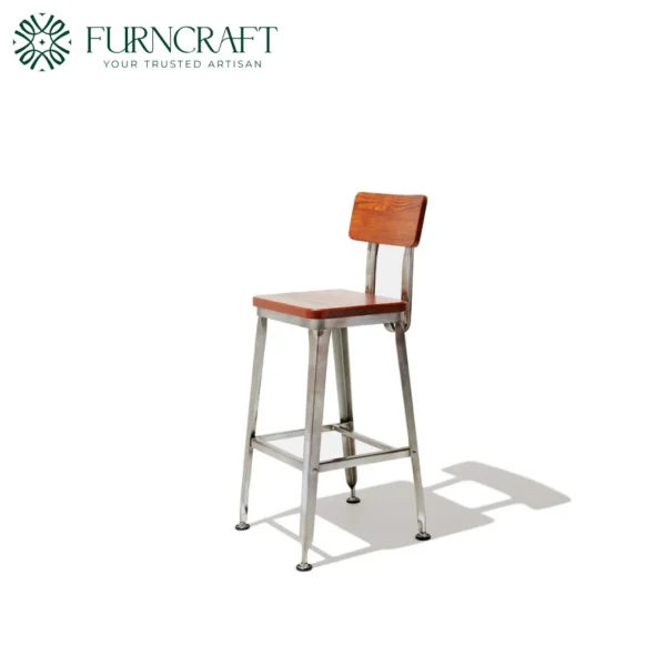 Octane Counter Stool Wood Seat