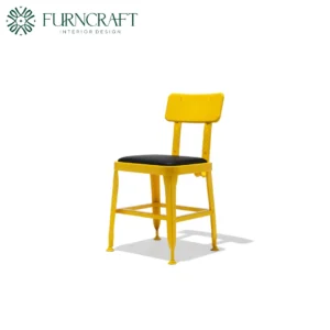 FURNCRAFT ID OCTANE DINING CHAIR YELLOW (1)