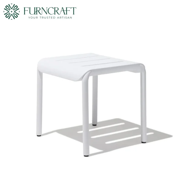 Outo Foot Stool White