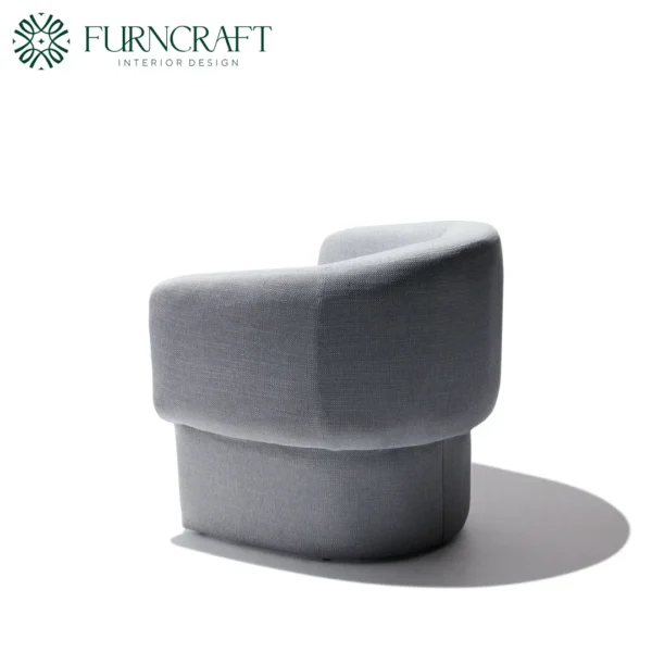 Penelope Lounge Chair Light Grey
