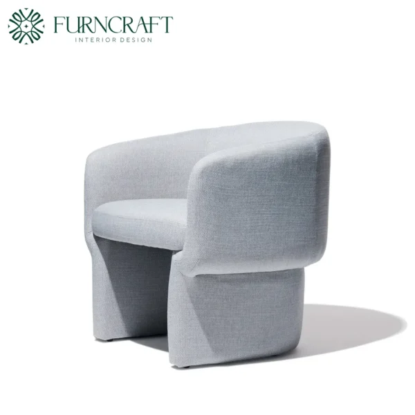 Penelope Lounge Chair Light Grey