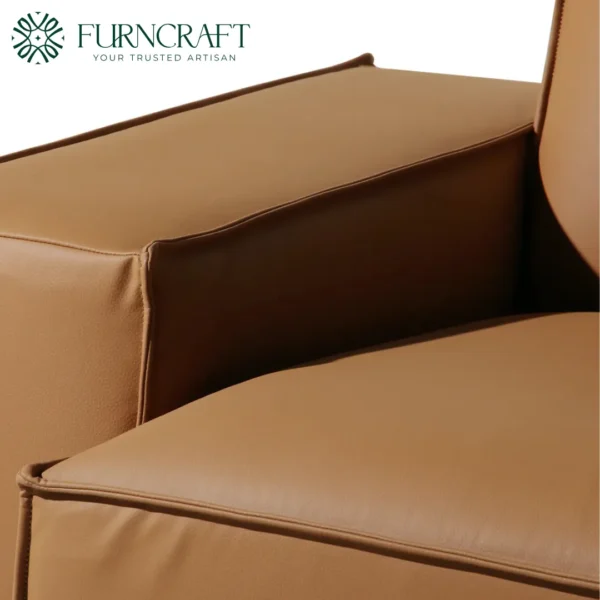 Phoenix Outdoor Sofa Brown Leather