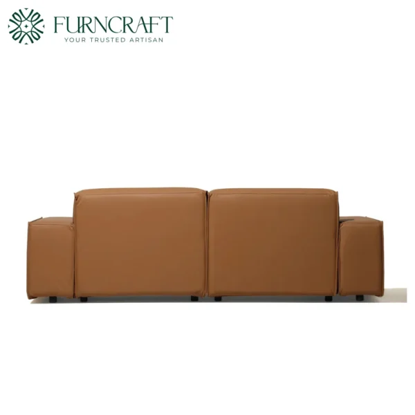 Phoenix Outdoor Sofa Brown Leather