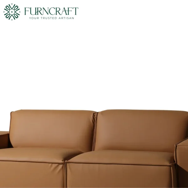 Phoenix Outdoor Sofa Brown Leather