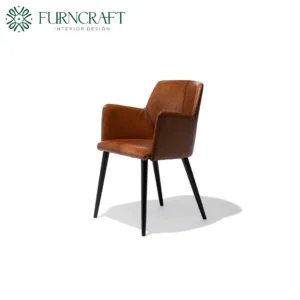 FURNCRAFT ID PORTER LEATHER DINING CHAIR