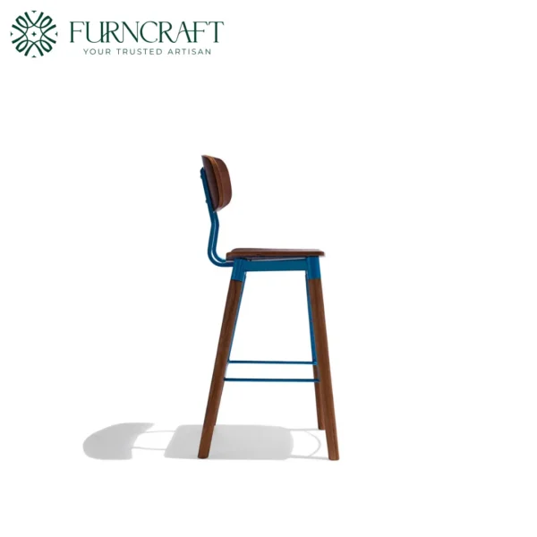 Public Bar Stool Blue