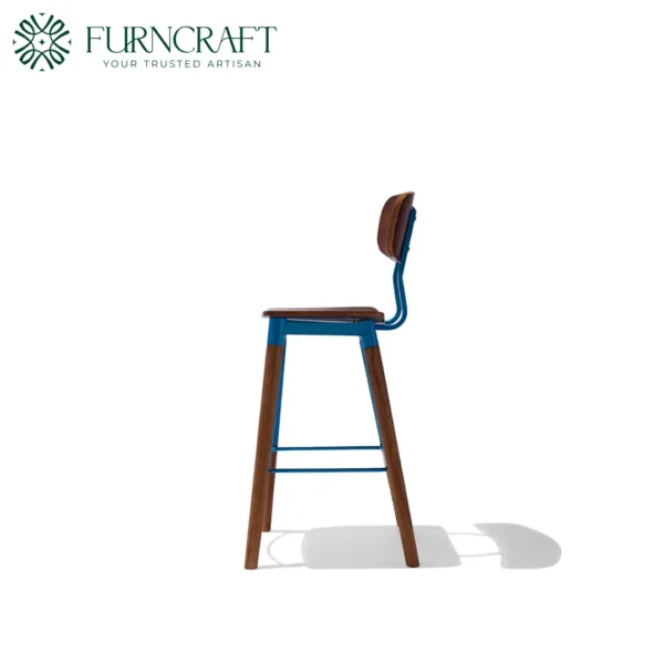 Public Counter Stool Blue