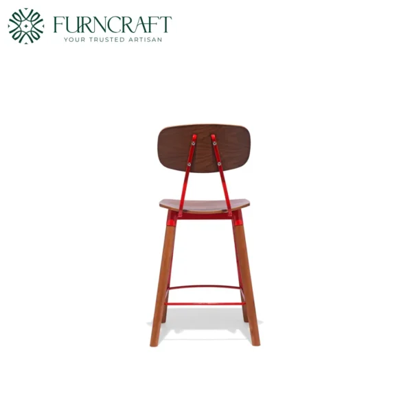 Public Counter Stool Red