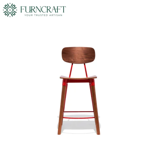 Public Counter Stool Red