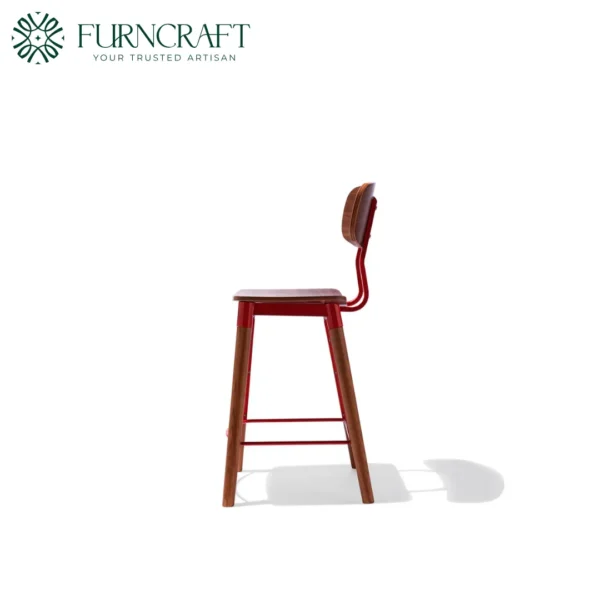 Public Counter Stool Red