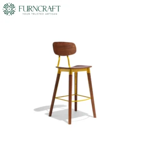 Public Counter Stool Yellow