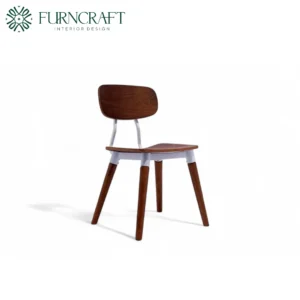 FURNCRAFT ID PUBLIC DINING CHAIR WHITE (2)