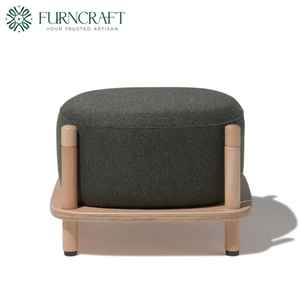 Puff Ottoman Dark Green - Gambar 2