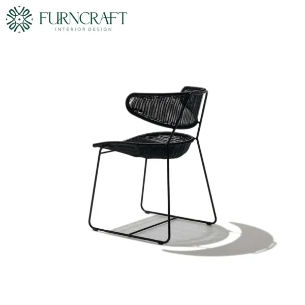 Rimrow Dining Chair Black - Image 4