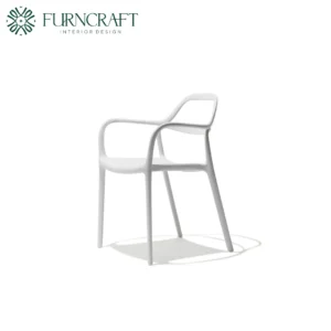 FURNCRAFT ID RIPPLE DINING CHAIR WHITE (1)