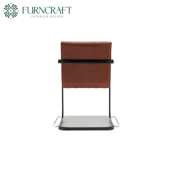 Furncraft Id Sable Leather Armchair Matte Camel Leather