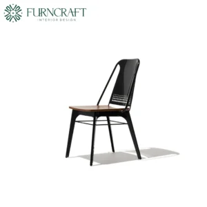 FURNCRAFT ID SCOUT DINING CHAIR BLACK (4)