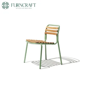 FURNCRAFT ID SPENCE DINING CHAIR GREEN (2)