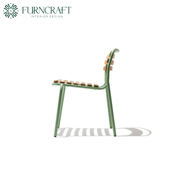 Spence Dining Chair Green - Image 4