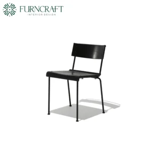 FURNCRAFT ID STRIDE DINING CHAIR BLACK (4)