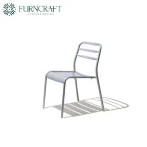 FURNCRAFT ID SUZY DINING CHAIR ALUMINUM (1)