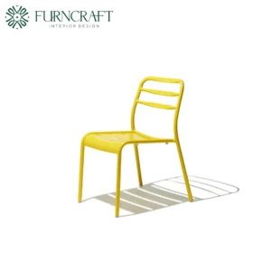 FURNCRAFT ID SUZY DINING CHAIR YELLOW (1)