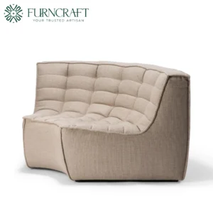 Wren Modular Sofa Beige Round Corner