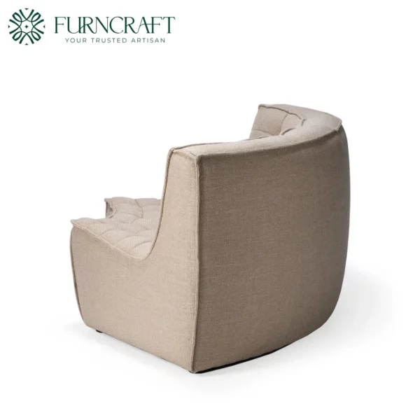 Wren Modular Sofa Beige Round Corner
