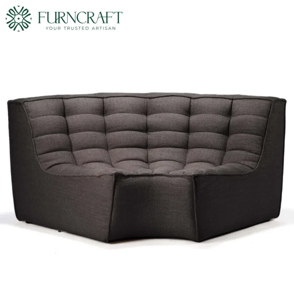 Wren Modular Sofa Dark Grey Round Corner