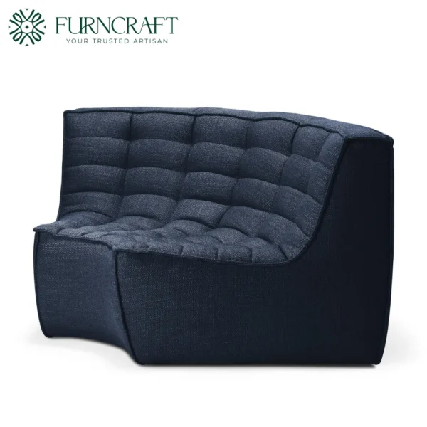 Wren Modular Sofa Graphite Round Corner