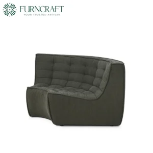 Wren Modular Sofa Moss Round Corner