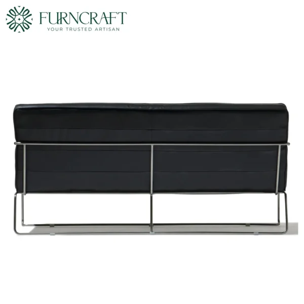 Mcqueen Sofa Midnight Black Leather