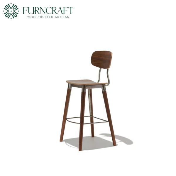 Public Counter Stool Gunmetal