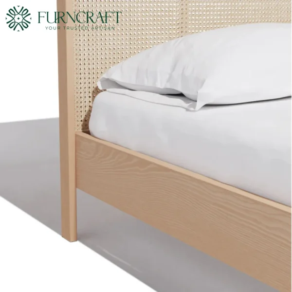 Cane Bed King Natural