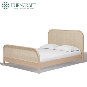 Cane Bed King Natural
