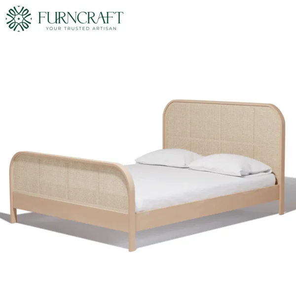 Cane Bed King Natural