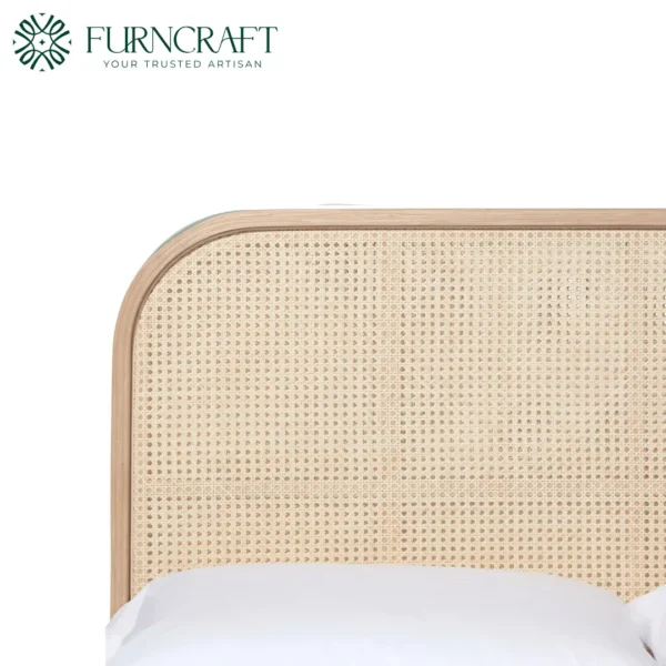 Cane Bed Queen Natural