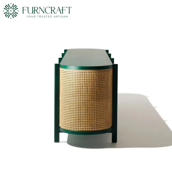 Cane Console Green