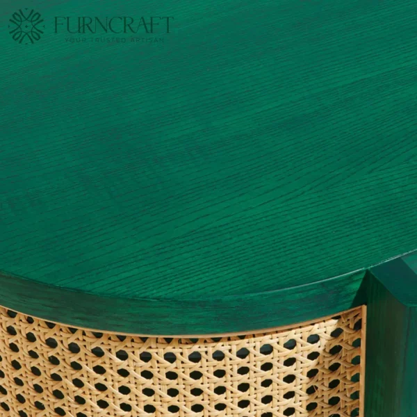 Cane Console Green