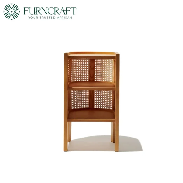 Cane Nightstand Natural