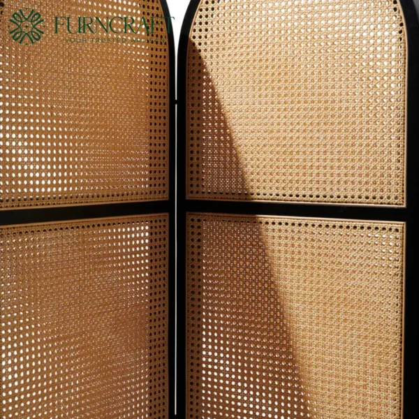 Cane Partition Charcoal Black