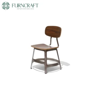 FURNCRAFT ID HABITUS DINING CHAIR GUNMETAL (5)