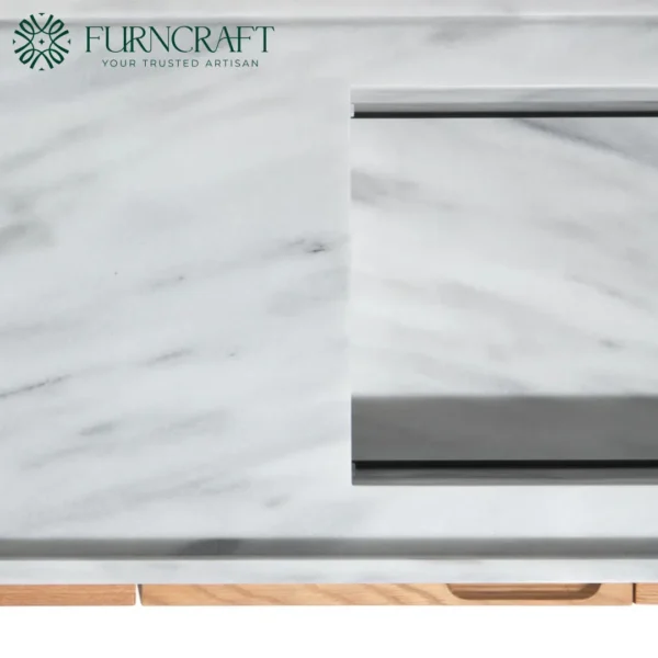 Verona Double Vanity B&Amp;W Terrazzo