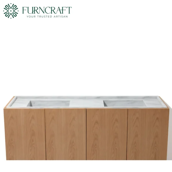 Verona Double Vanity B&Amp;W Terrazzo