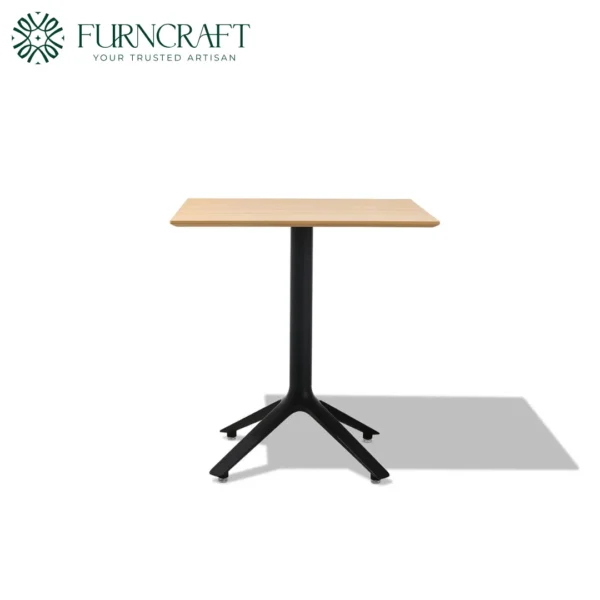 Eex Square Wood Dining Table Black