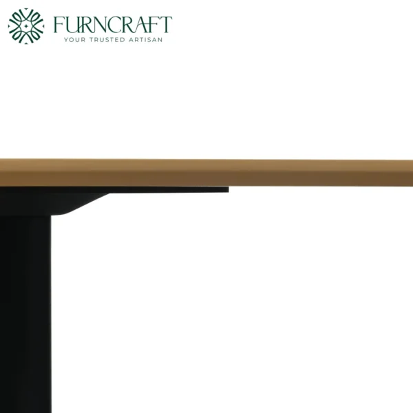 Eex Square Wood Dining Table Black