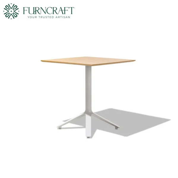 Eex Square Wood Dining Table White