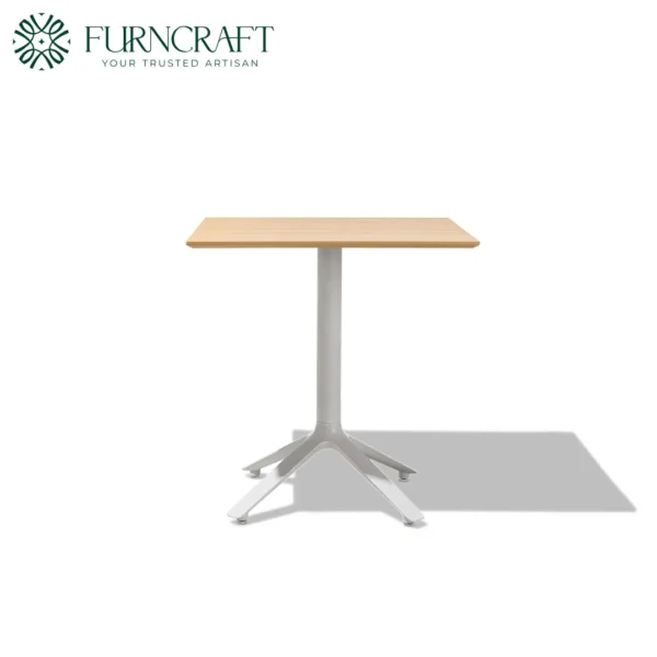 Eex Square Wood Dining Table White